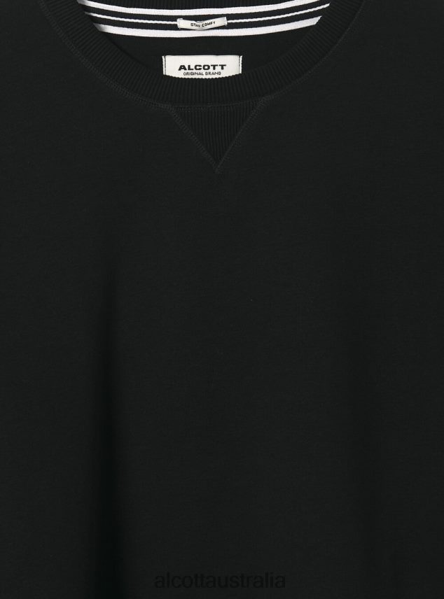 Crew-Neck Sweatshirt Men 2TH4421006 WH2 WHITE Alcott Clothing