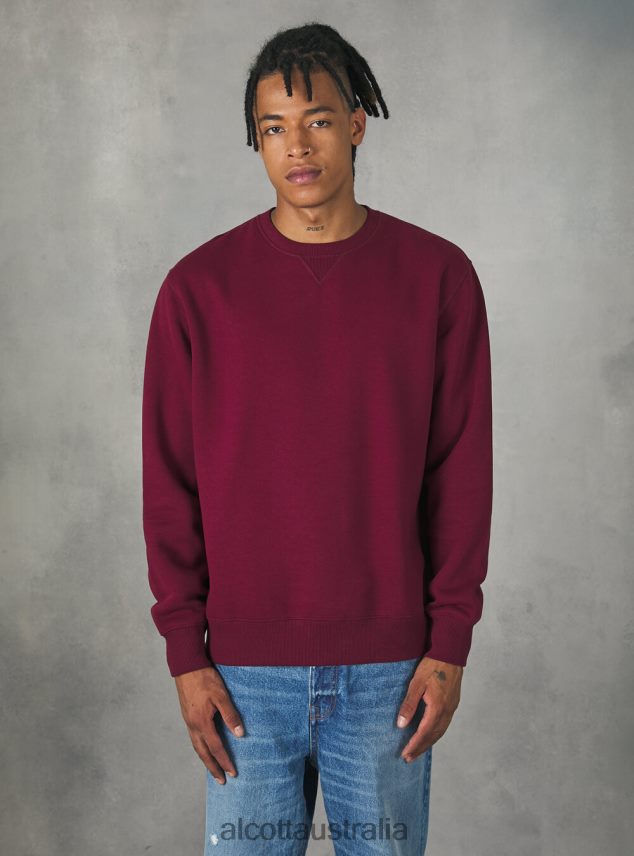 Crew-Neck Sweatshirt Men 2TH4421008 WH2 WHITE Alcott Clothing