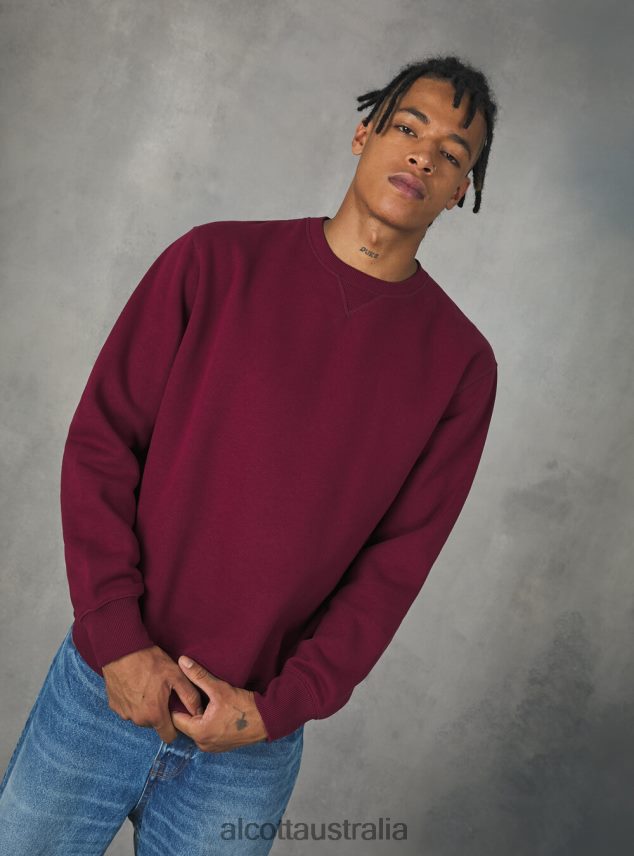 Crew-Neck Sweatshirt Men 2TH4421008 WH2 WHITE Alcott Clothing