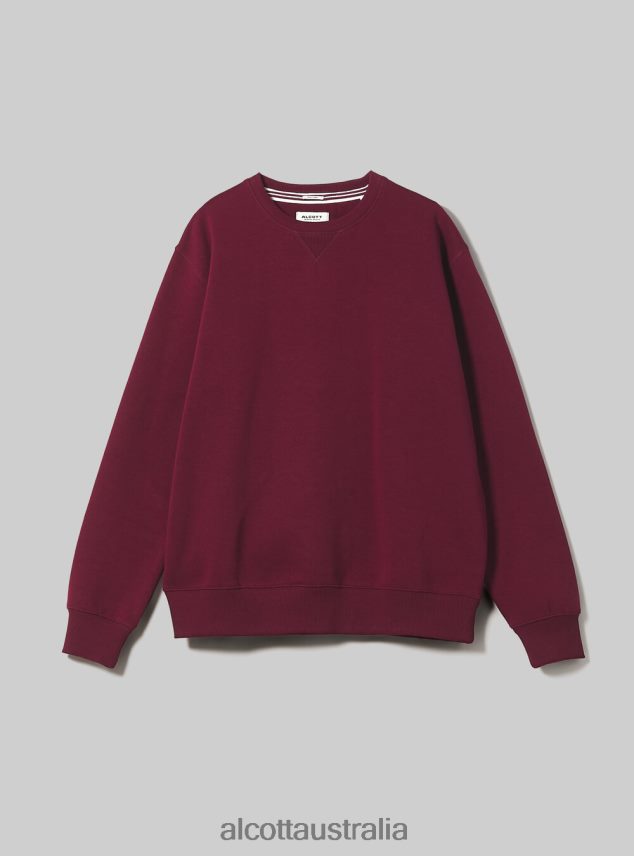 Crew-Neck Sweatshirt Men 2TH4421008 WH2 WHITE Alcott Clothing