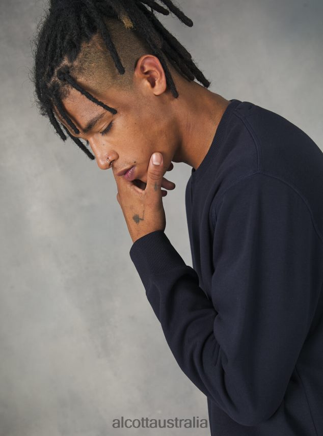 Crew-Neck Sweatshirt Men 2TH442939 WH2 WHITE Alcott Clothing