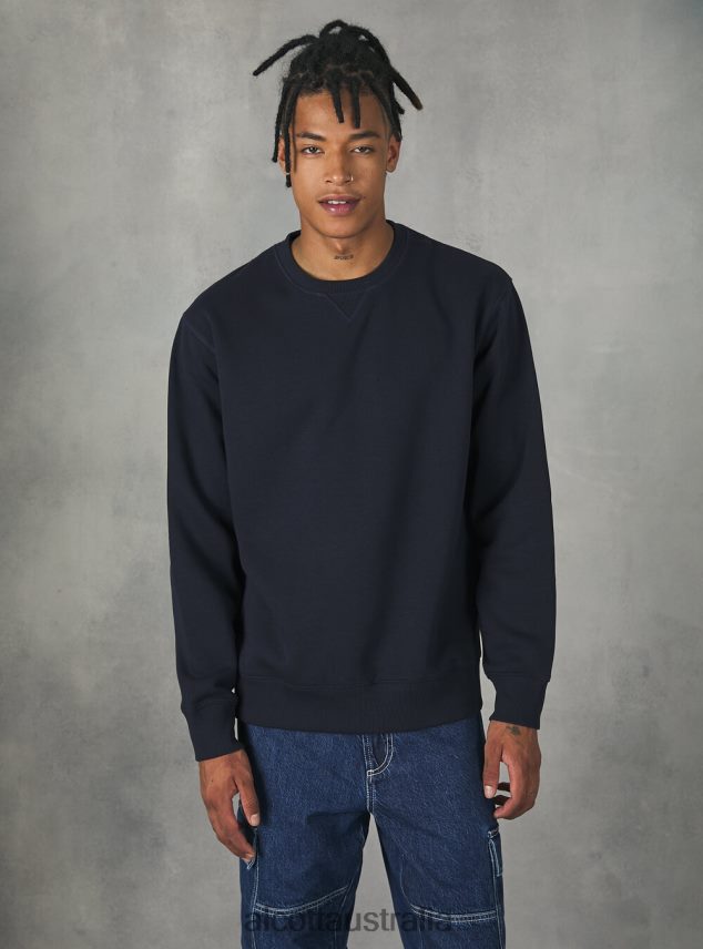 Crew-Neck Sweatshirt Men 2TH442939 WH2 WHITE Alcott Clothing