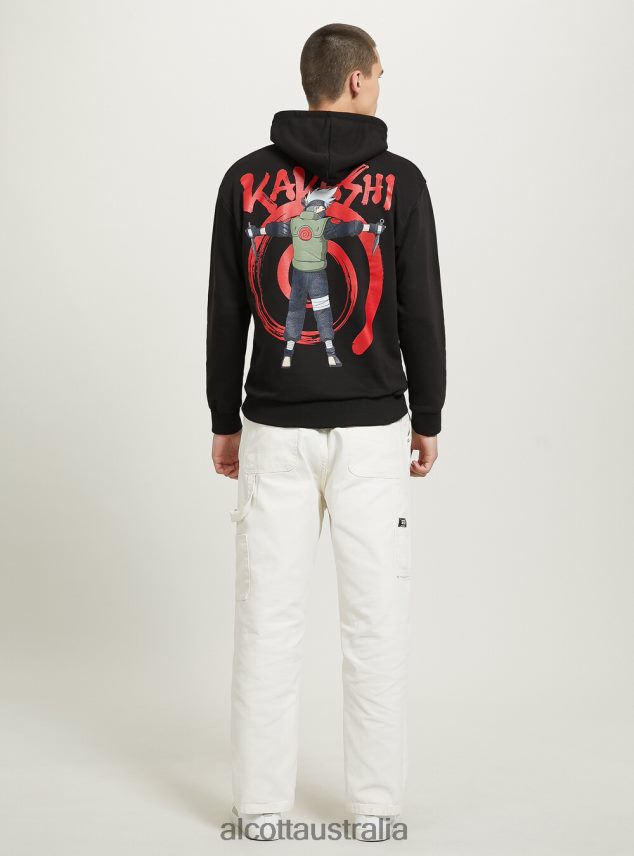 Naruto Sweatshirt Men 2TH442646 BK1 BLACK Alcott Clothing