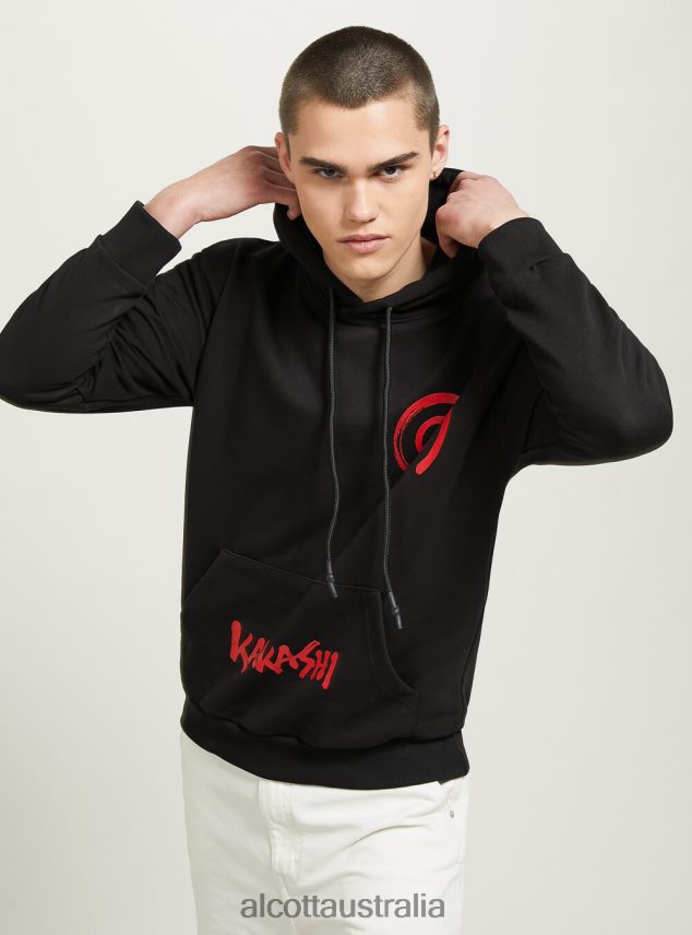 Naruto Sweatshirt Men 2TH442646 BK1 BLACK Alcott Clothing