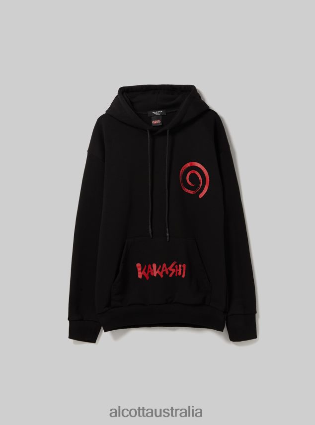Naruto Sweatshirt Men 2TH442646 BK1 BLACK Alcott Clothing