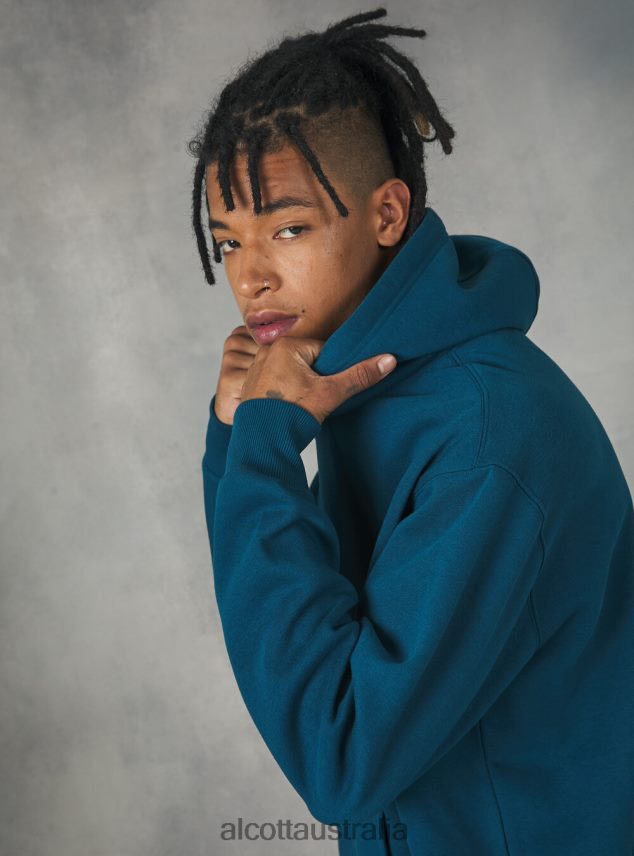 Sweatshirt With Hood And Pouch Pocket Men 2TH4421137 WH2 WHITE Alcott Clothing