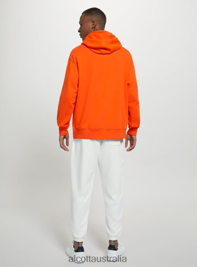 Sweatshirt With Hood And Pouch Pocket Men 2TH442666 WH1 OFF WHITE Alcott Clothing