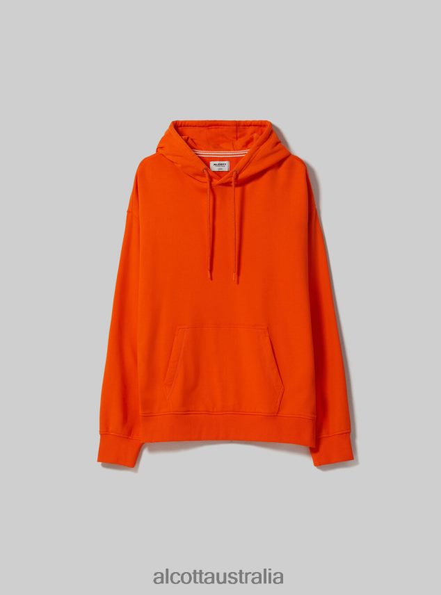 Sweatshirt With Hood And Pouch Pocket Men 2TH442666 WH1 OFF WHITE Alcott Clothing