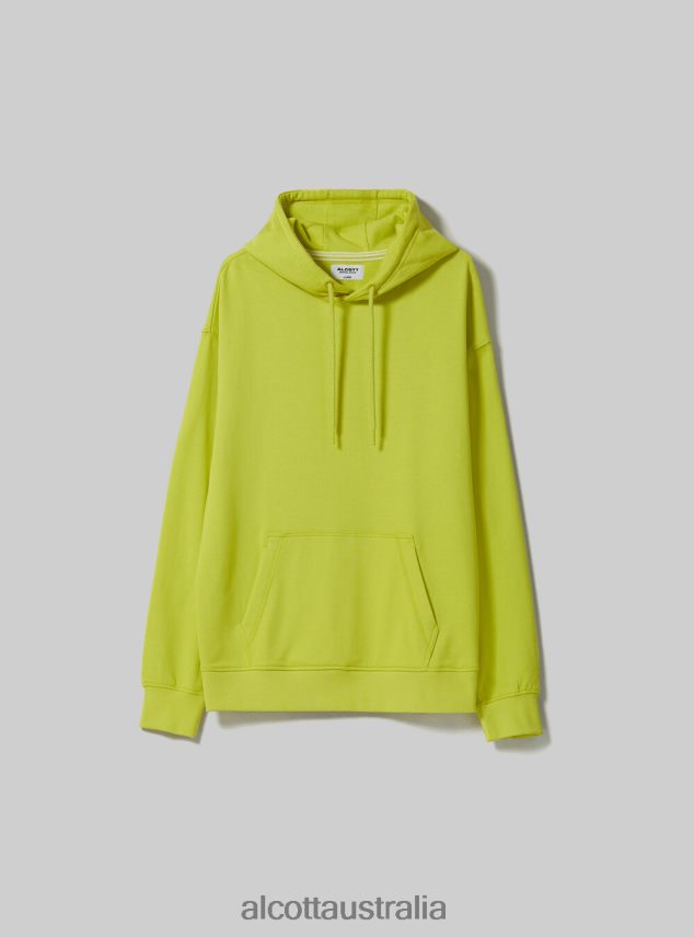 Sweatshirt With Hood And Pouch Pocket Men 2TH442677 WH1 OFF WHITE Alcott Clothing