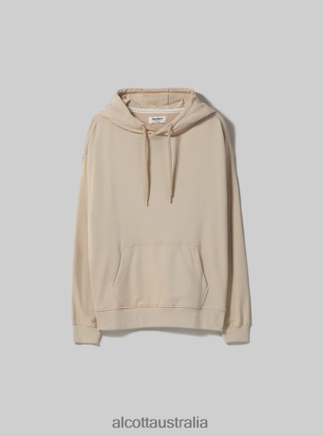 Sweatshirt With Hood And Pouch Pocket Men 2TH442680 WH1 OFF WHITE Alcott Clothing