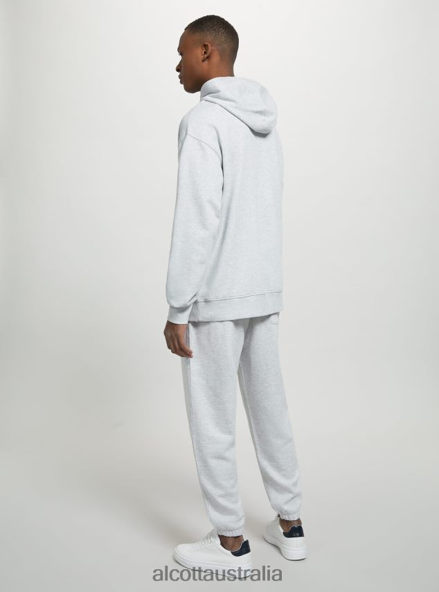 Sweatshirt With Hood And Pouch Pocket Men 2TH442683 WH1 OFF WHITE Alcott Clothing