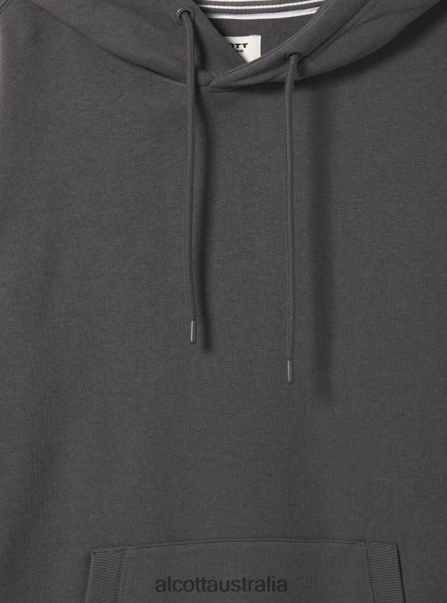 Sweatshirt With Hood And Pouch Pocket Men 2TH442829 WH2 WHITE Alcott Clothing