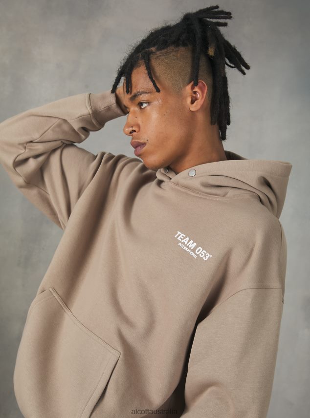 Sweatshirt With Team 053 Print Men 2TH4421057 SA2 SAND MEDIUM Alcott Clothing