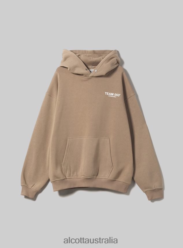 Sweatshirt With Team 053 Print Men 2TH4421057 SA2 SAND MEDIUM Alcott Clothing