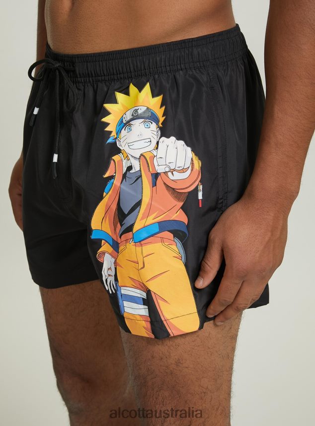 Naruto Costume Men 2TH442737 BK1 BLACK Alcott Clothing