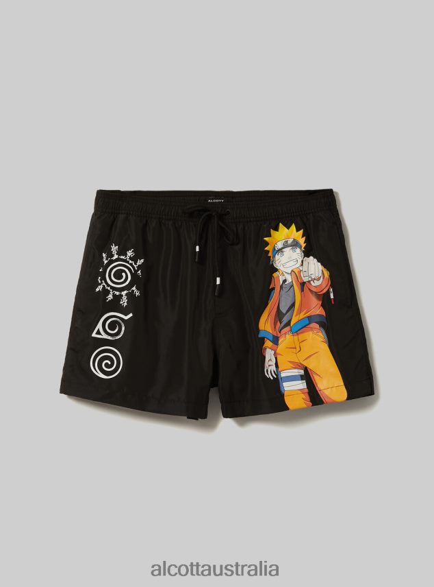 Naruto Costume Men 2TH442737 BK1 BLACK Alcott Clothing