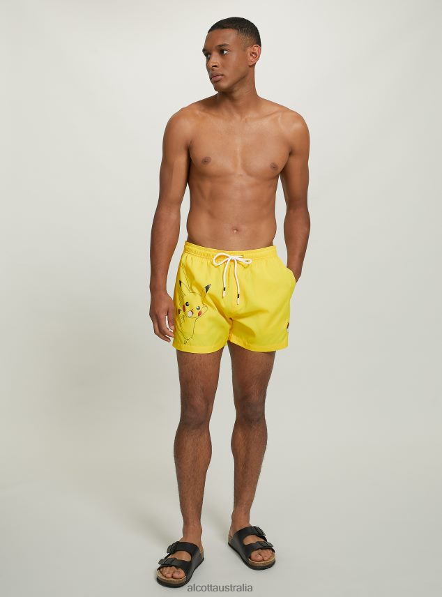 Pokemon Costume Men 2TH442908 YE2 YELLOW MEDIUM Alcott Clothing