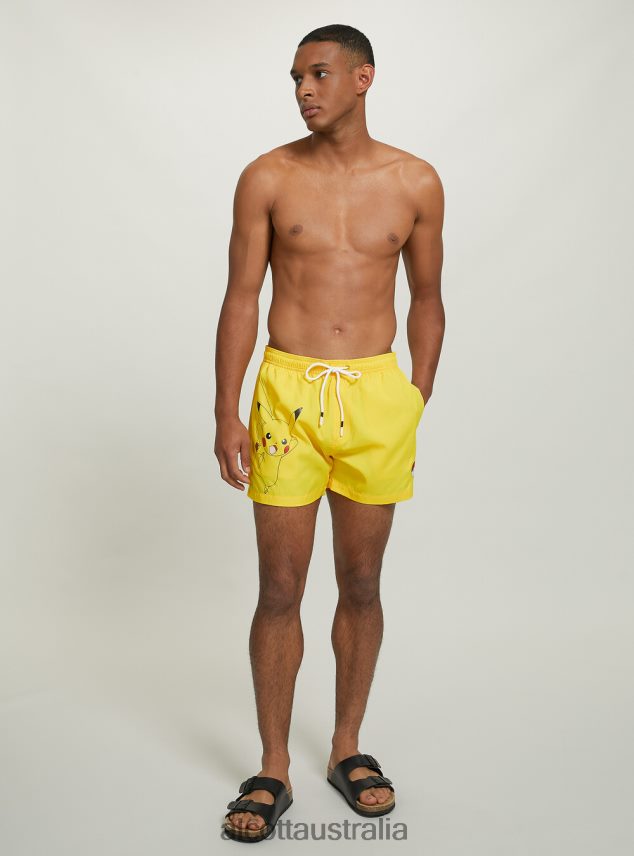 Pokemon Costume Men 2TH442908 YE2 YELLOW MEDIUM Alcott Clothing