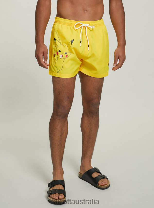 Pokemon Costume Men 2TH442908 YE2 YELLOW MEDIUM Alcott Clothing