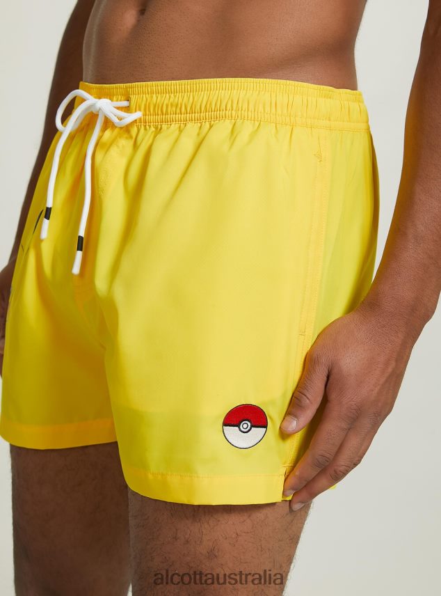 Pokemon Costume Men 2TH442908 YE2 YELLOW MEDIUM Alcott Clothing