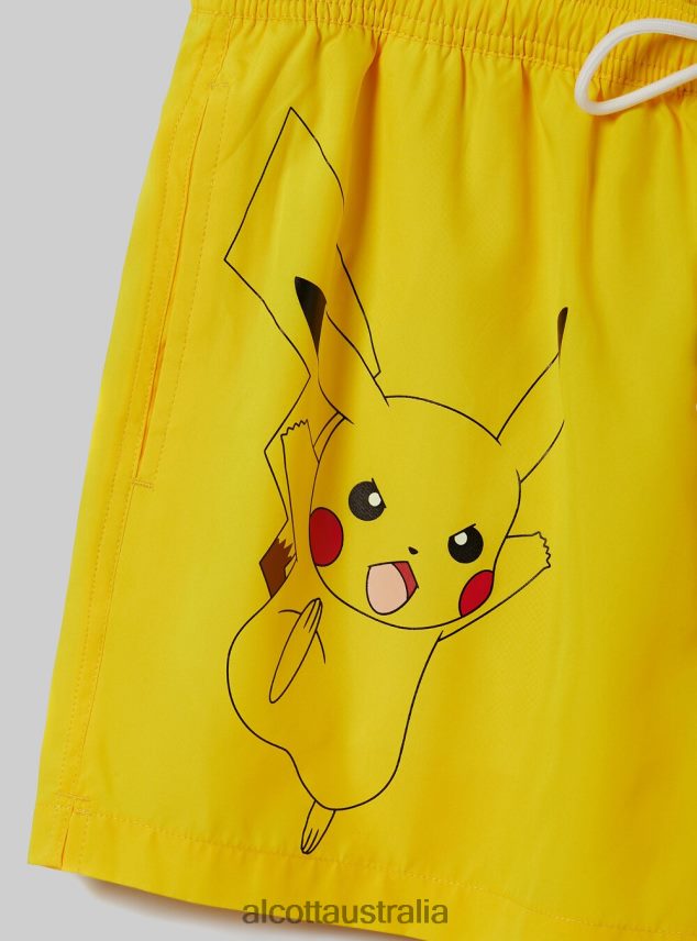 Pokemon Costume Men 2TH442908 YE2 YELLOW MEDIUM Alcott Clothing