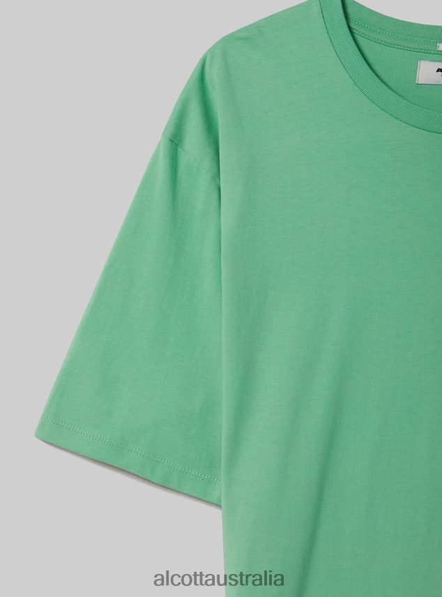 Cotton Crew-Neck T-Shirt Men 2TH4421147 BK1 BLACK Alcott Clothing