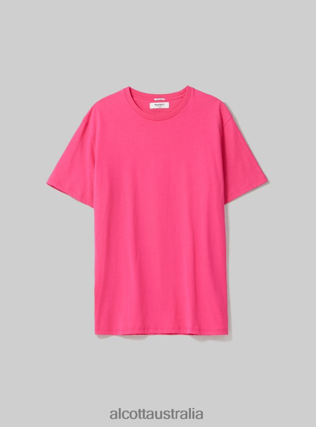 Cotton Crew-Neck T-Shirt Men 2TH4421202 BK1 BLACK Alcott Clothing