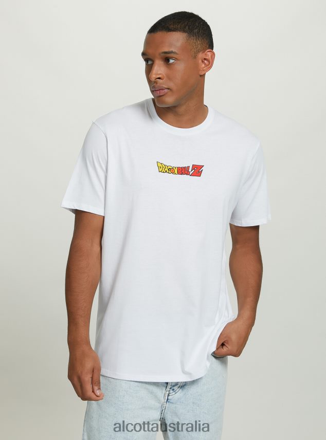 Dragon Ball T-Shirt Men 2TH4421104 WH3 WHITE Alcott Clothing