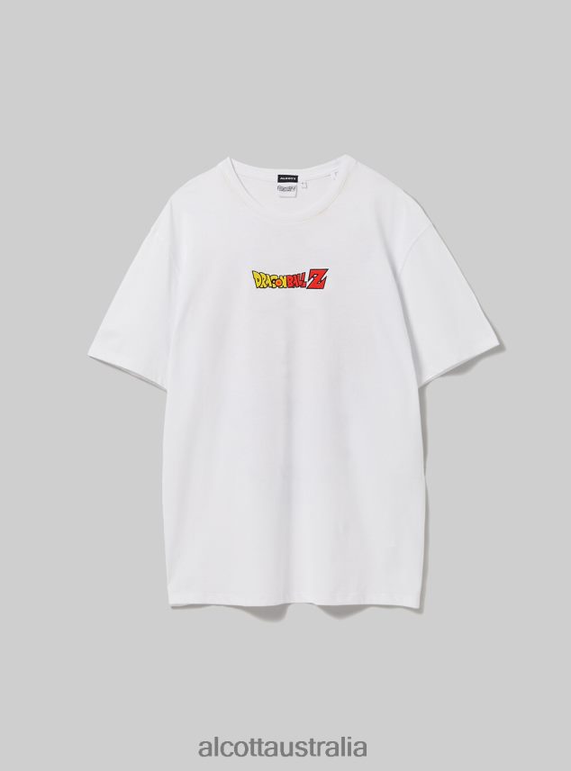 Dragon Ball T-Shirt Men 2TH4421104 WH3 WHITE Alcott Clothing