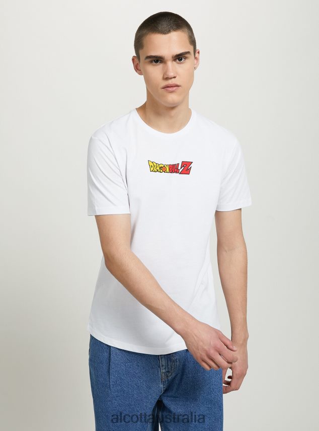 Dragon Ball T-Shirt Men 2TH442667 WH3 WHITE Alcott Clothing
