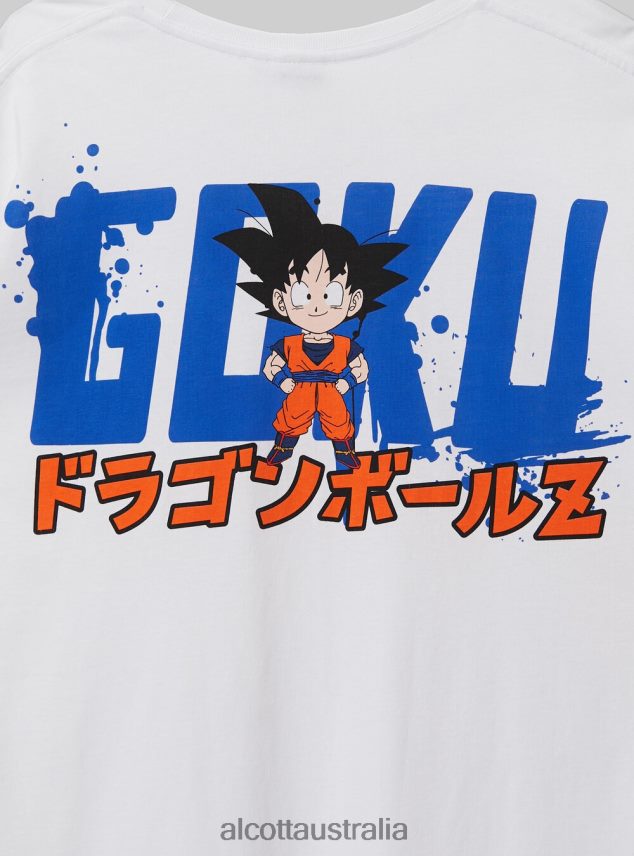 Dragon Ball T-Shirt Men 2TH442667 WH3 WHITE Alcott Clothing