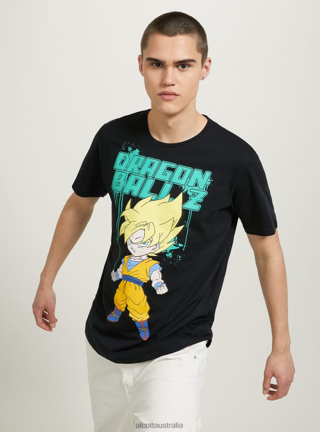 Dragon Ball T-Shirt Men 2TH442693 BK1 BLACK Alcott Clothing