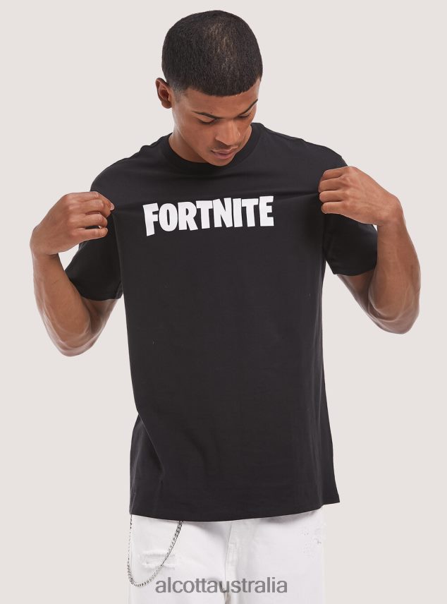 Fortnite T-Shirt Men 2TH442793 BLACK Alcott Clothing