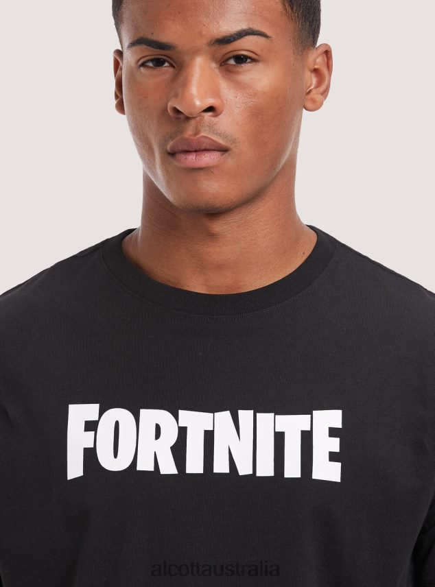 Fortnite T-Shirt Men 2TH442793 BLACK Alcott Clothing
