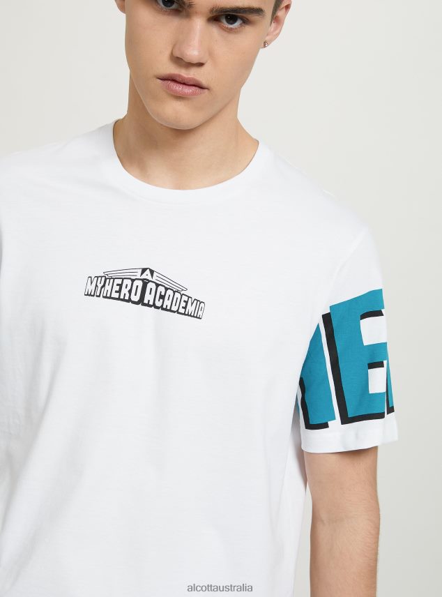 My Hero Academia T-Shirt Men 2TH442658 WH3 WHITE Alcott Clothing