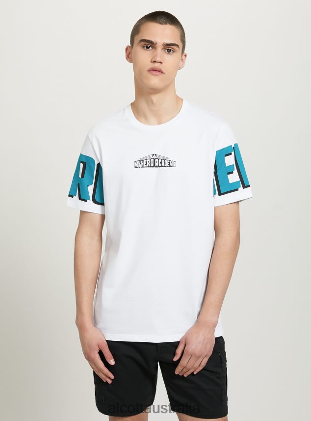 My Hero Academia T-Shirt Men 2TH442658 WH3 WHITE Alcott Clothing