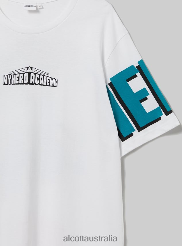 My Hero Academia T-Shirt Men 2TH442658 WH3 WHITE Alcott Clothing