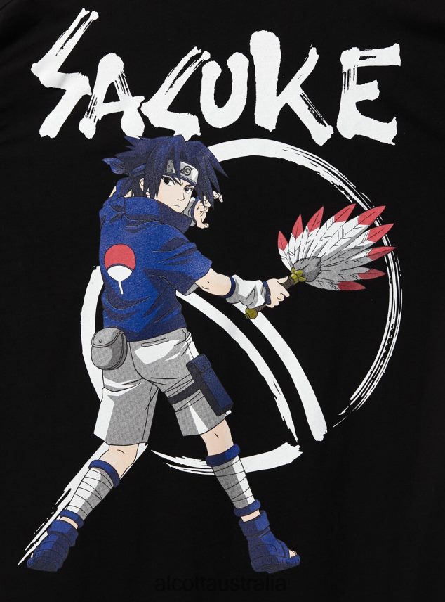 Naruto T-Shirt Men 2TH442648 BK1 BLACK Alcott Clothing