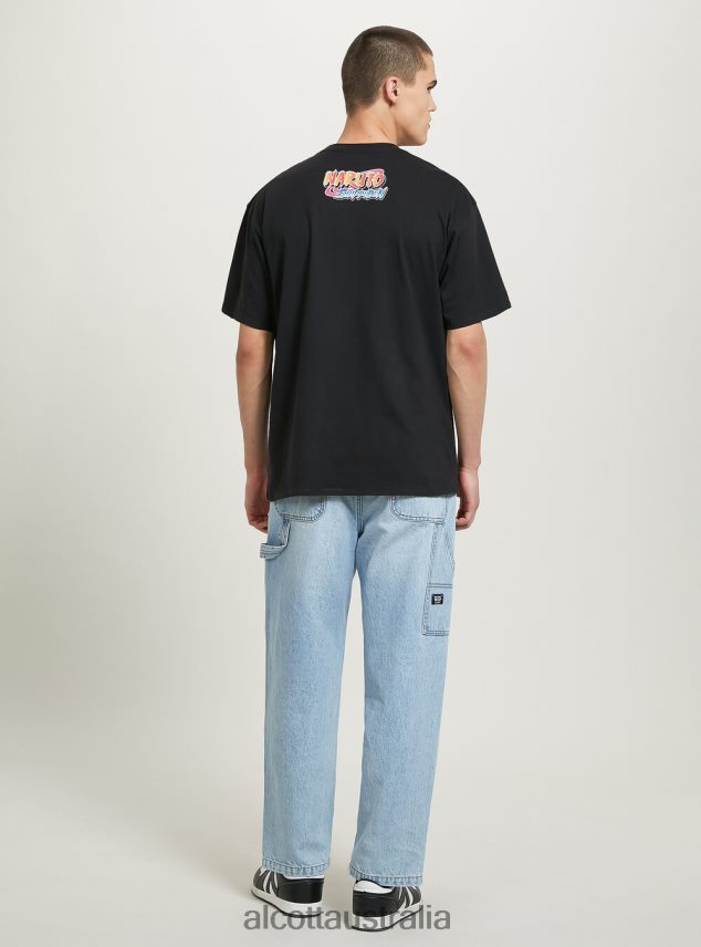 Naruto T-Shirt Men 2TH442654 BK1 BLACK Alcott Clothing