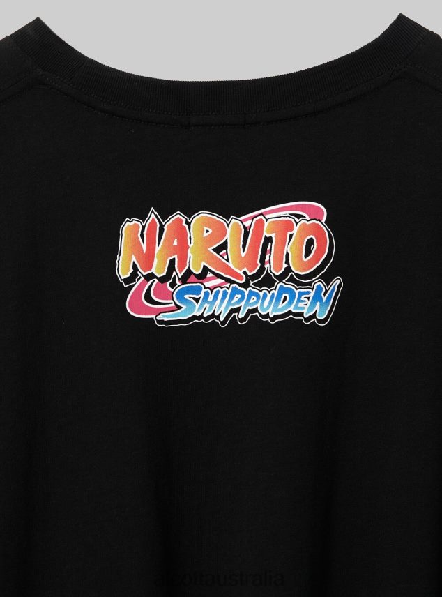 Naruto T-Shirt Men 2TH442654 BK1 BLACK Alcott Clothing