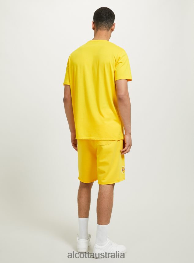 Nba T-Shirt Men 2TH4421034 YE2 YELLOW MEDIUM Alcott Clothing