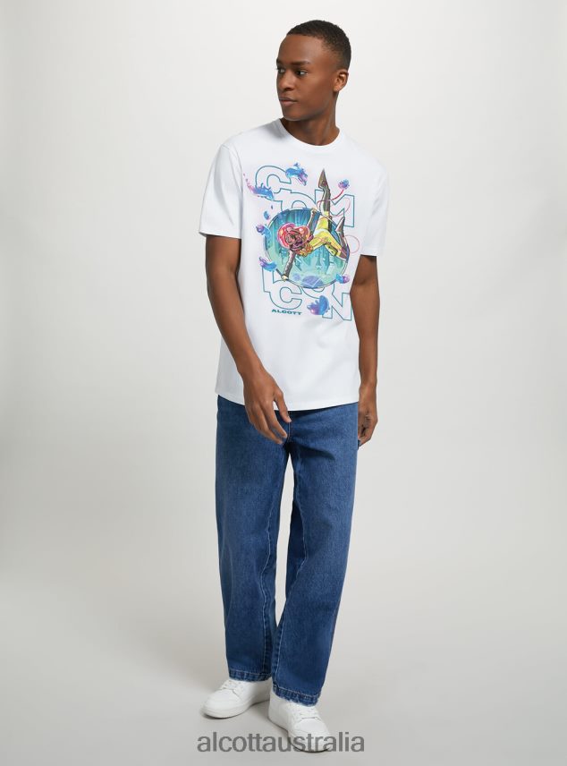 Official T-Shirt Men 2TH442386 SA2 SAND MEDIUM Alcott Clothing