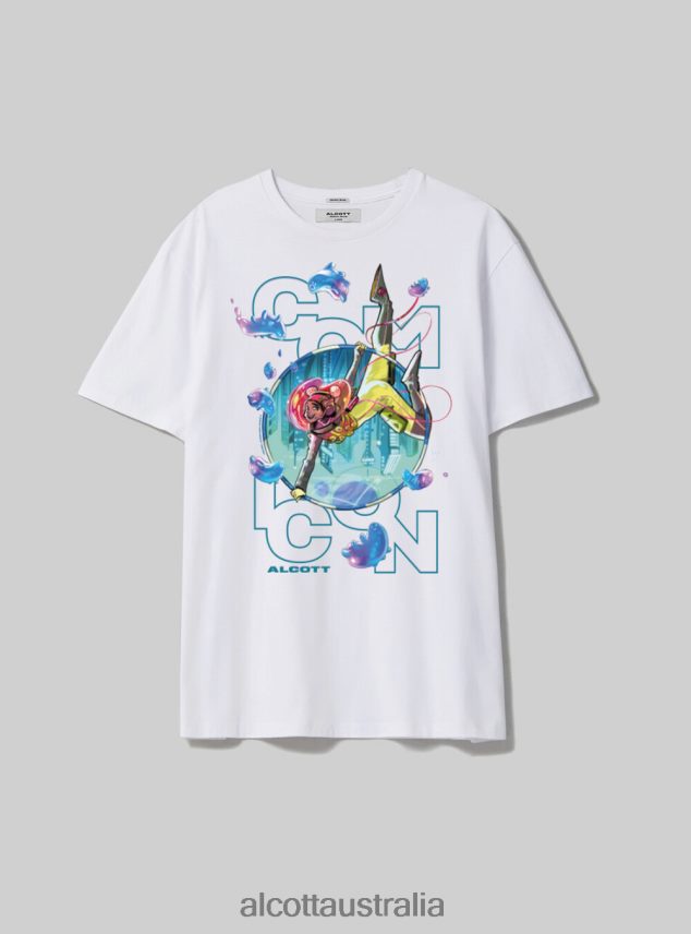 Official T-Shirt Men 2TH442386 SA2 SAND MEDIUM Alcott Clothing