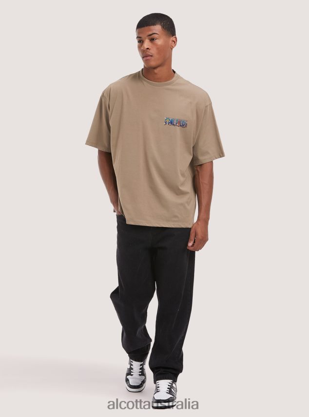 One Piece T-Shirt Men 2TH4421000 BG3 BEIGE LIGHT Alcott Clothing