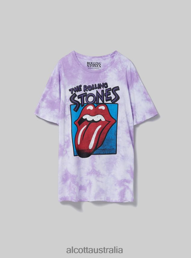 Rolling Stones T-Shirt Men 2TH4421101 LC2 LILLAC MEDIUM Alcott Clothing