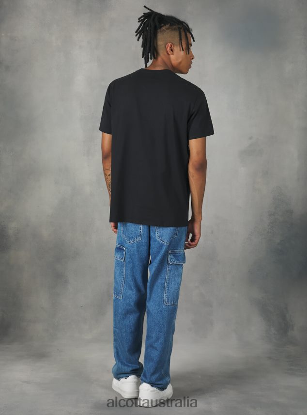 Stranger Things T-Shirt Men 2TH4421136 BK1 BLACK Alcott Clothing