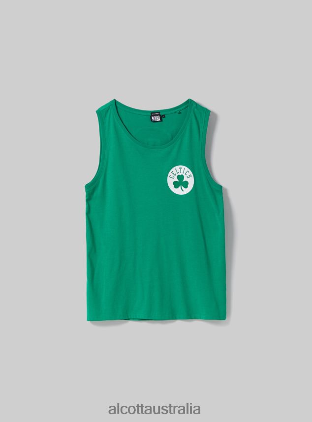 Nba Tanktop Men 2TH442985 GN2 GREEN MEDIUM Alcott Clothing