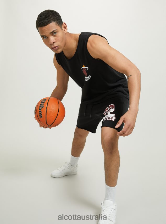 Nba Tanktop Men 2TH442986 BK1 BLACK Alcott Clothing