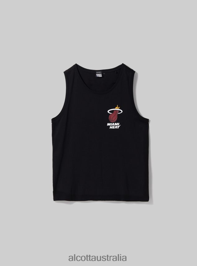 Nba Tanktop Men 2TH442986 BK1 BLACK Alcott Clothing