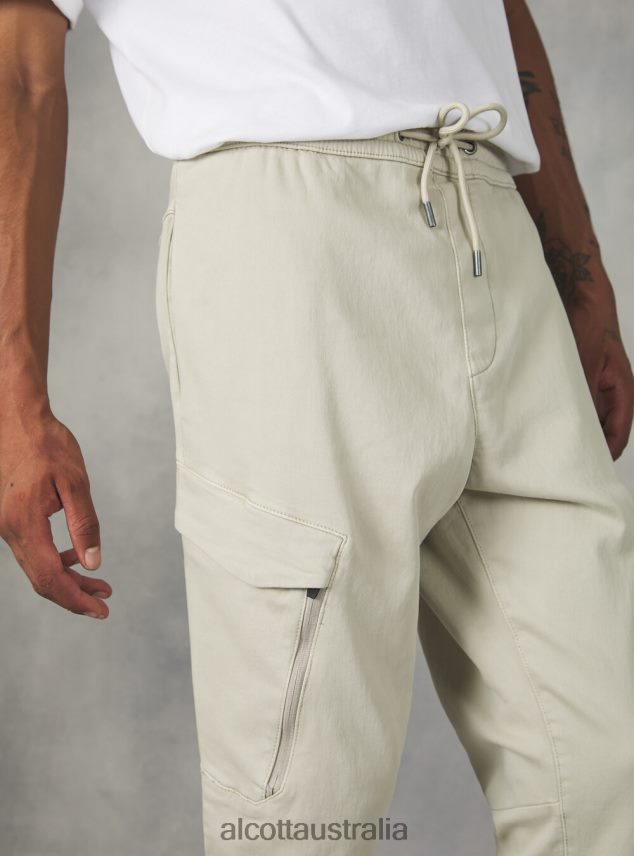 Jogger Trousers With Large Pockets Men 2TH4421058 BK1 BLACK Alcott Clothing